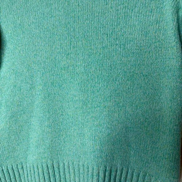 Daniel Bishop Light Green Cashmere Turtleneck Sweater Sz S Preppy, Collegiate - Picture 3 of 12